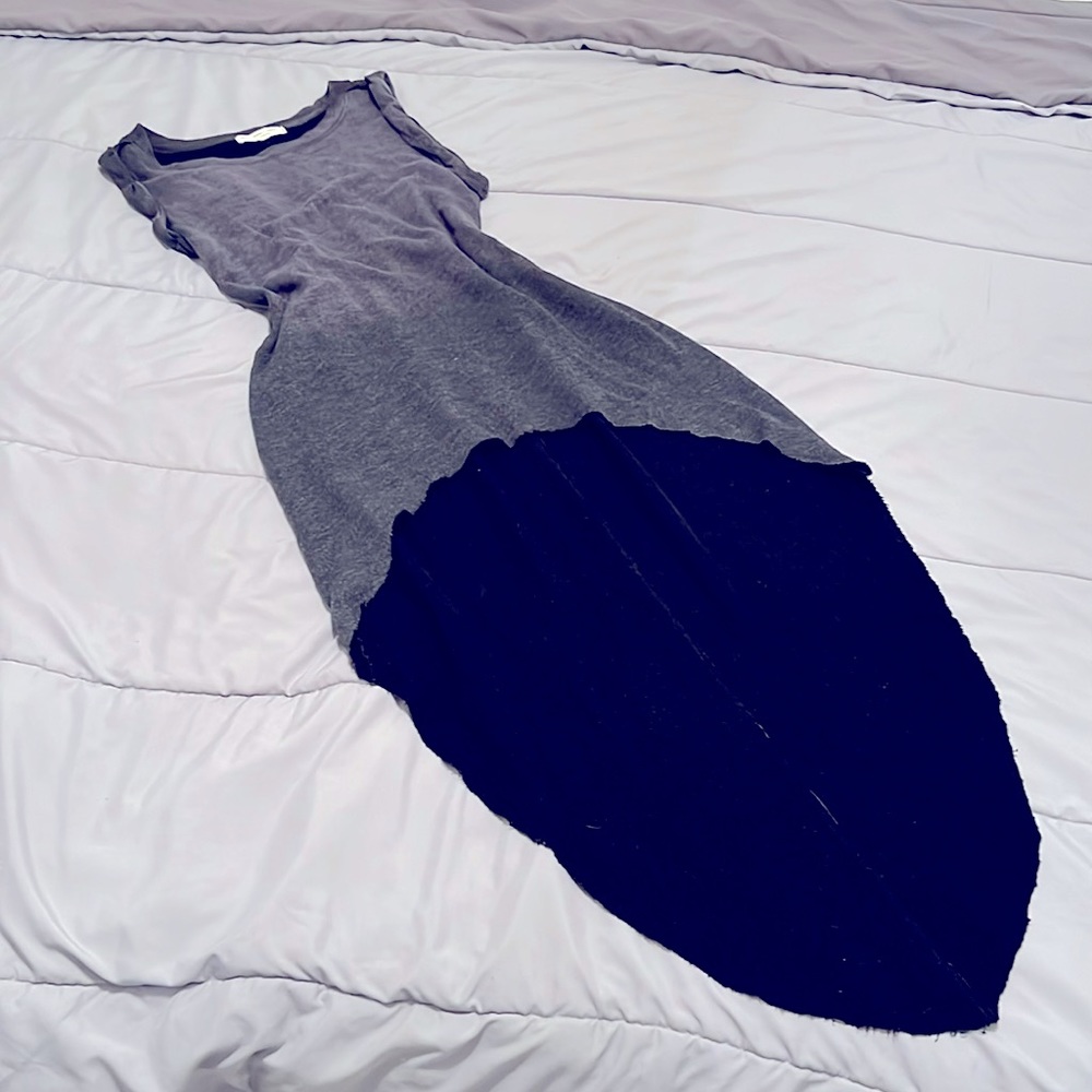 Truly.Madly.Deeply Lost Angeles - Vintage Sweathirt Mermaid Dress. NWOT. sz xs.
